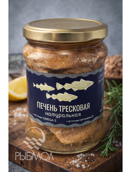 Печень тресковая натуральная