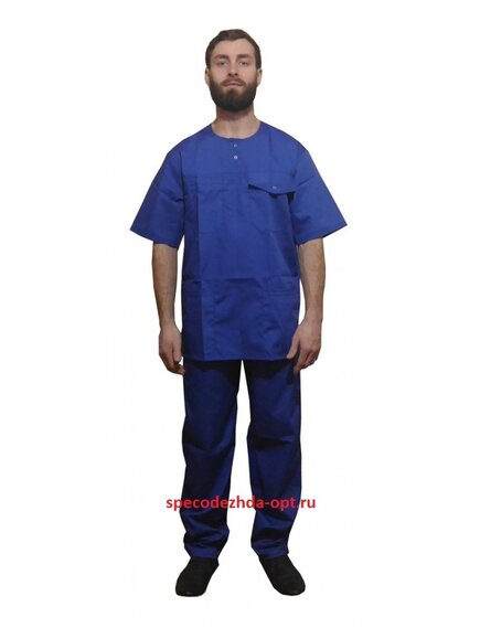 Медицинский костюм модель МК-47 мужской