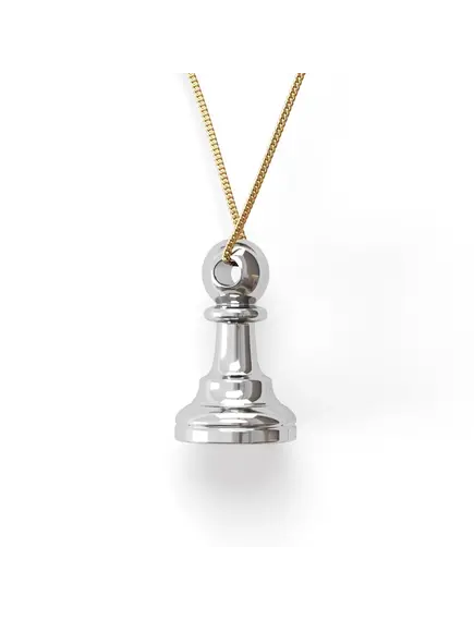 Кулон CHESS SILVER