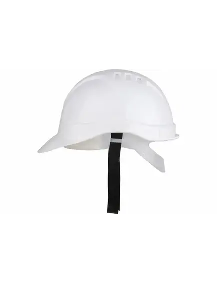 Каска защитная ЕВРО (пластиковое оголовье) белая