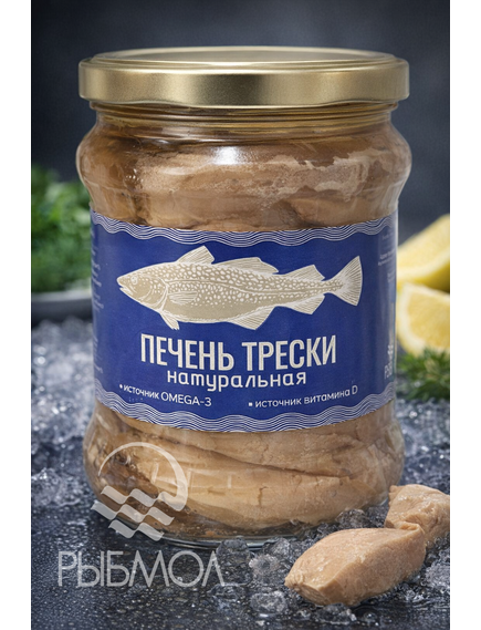 Печень трески натуральная