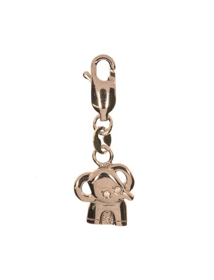 Подвеска из серебра с фианитами