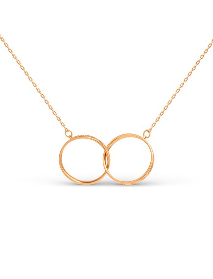 Колье из красного золота