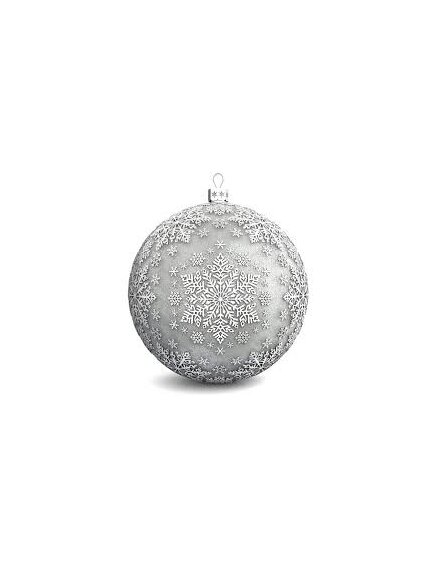 Шар "Морозный узор"