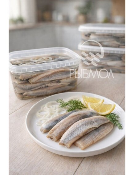Филе сельди в собственном соку (в тузлуке)