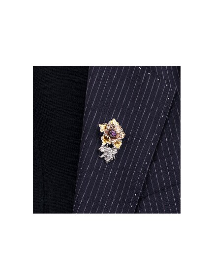 Брошь-игла "Флора"