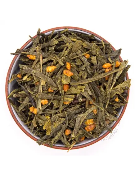 Китайский зеленый чай "Генмайча"