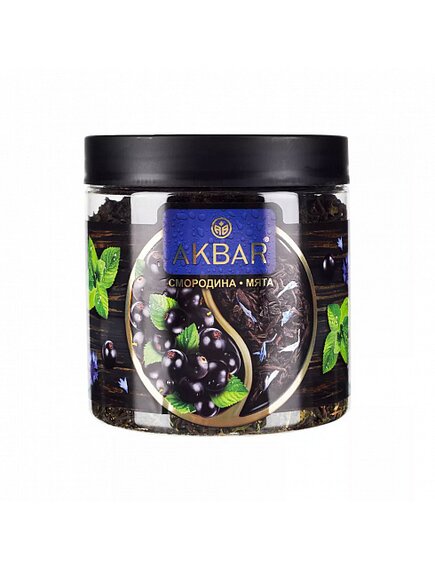 Чай листовой AKBAR Смородина - Мята