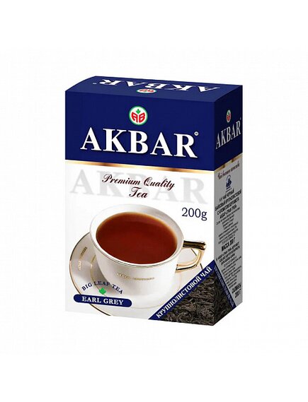 Чай AKBAR EARL GREY крупнолистовой