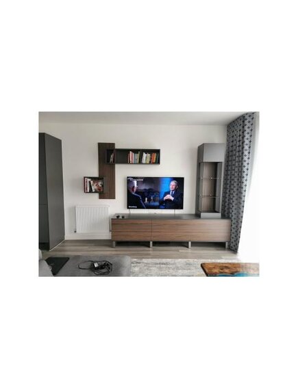 Стенка «Графит и Орех»