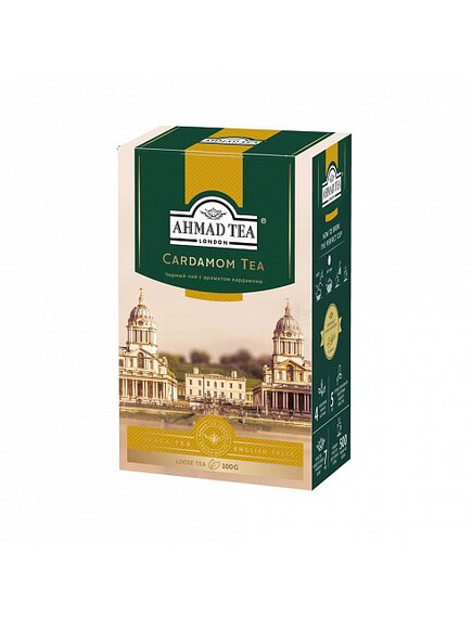 Чай черный Ахмад с ароматом Кардамона / AHMAD CARDAMON TEA