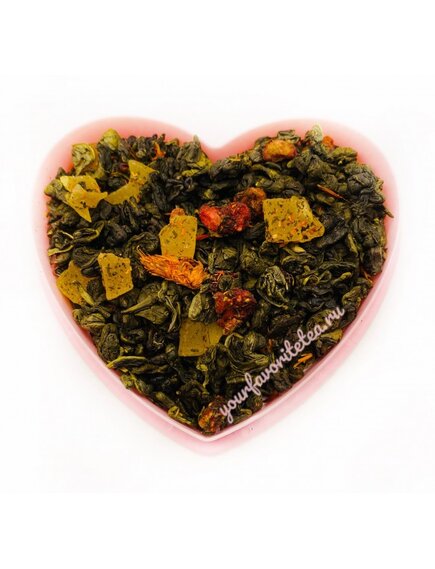 Зеленый чай «Земляника со сливками»