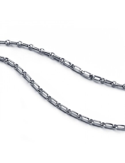 Цепь из платины плетения Фигаро