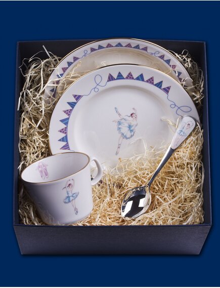 Фарфоровый набор "Нежный возраст. Балерины"