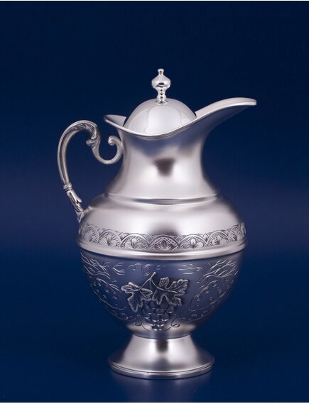 Серебряный молочник №17 "Виноградная лоза"