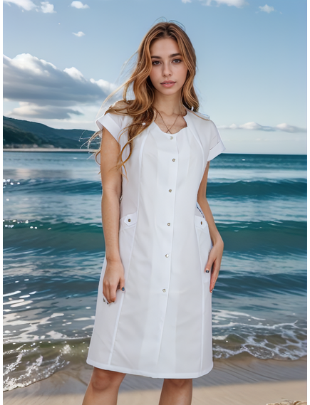 Халат медицинский жен. М-026 ткань Тиси