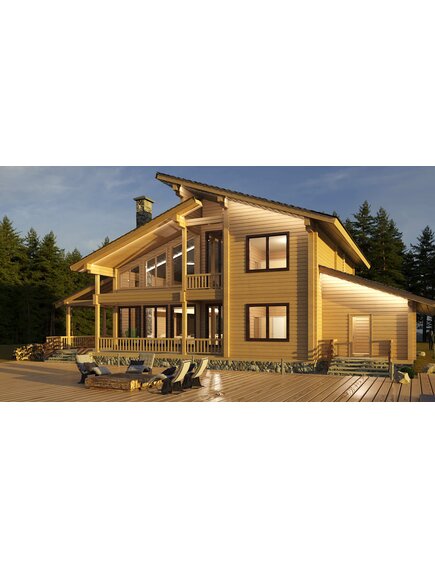 Дом из кедра премиум-класса