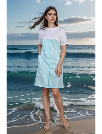 Халат медицинский жен. М-030 ткань Элит-145