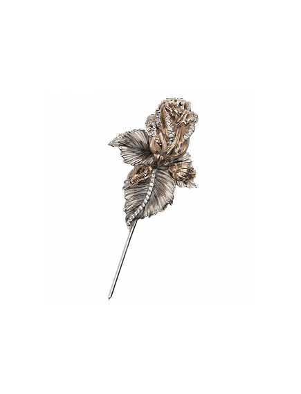 Брошь-игла "Роза"