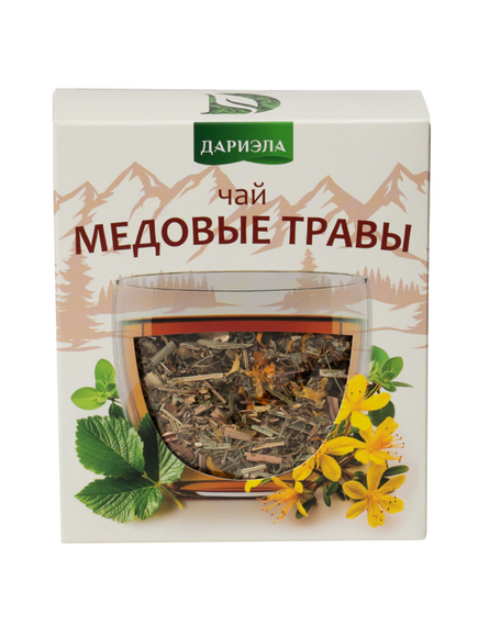 Чай «Медовые травы», ДАРИЭЛА, 35 г