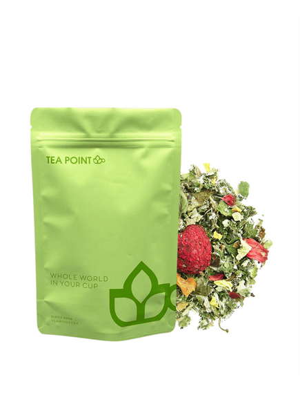 Травяной чай Малина и мята, TEA POINT