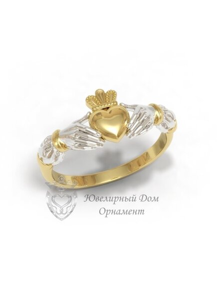 Кладдахское кольцо из красного золота