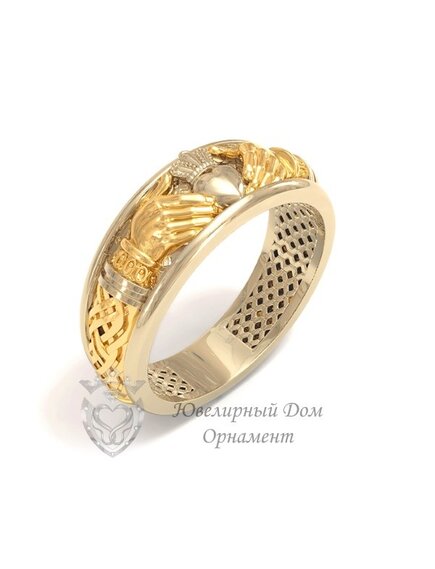 Кладдахское кольцо из комбинированного золота