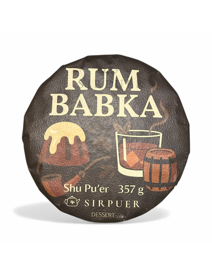 Чай Шу Пуэр RUM BABKA Ром-Бабка 357 гр
