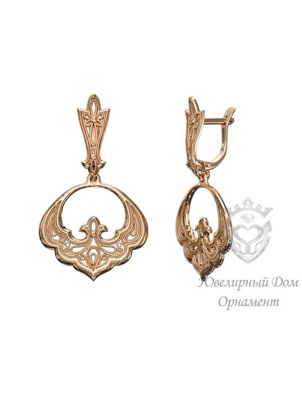 Татарские серьги (лунники)