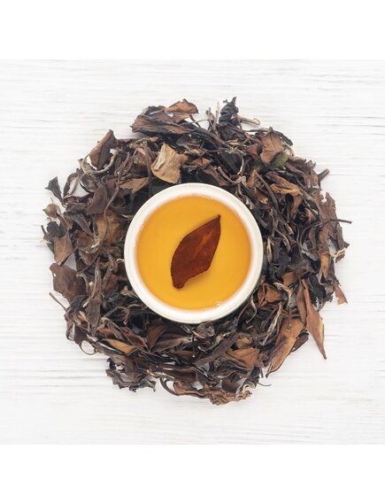 Белый чай Лао Шоу Мэй "Выдержанные Брови Старца" 2015 год