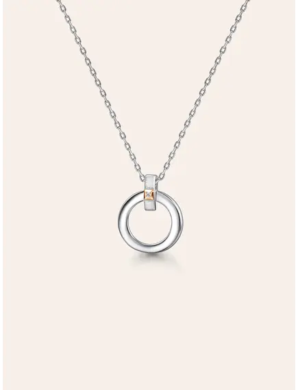 Колье DUET с подвеской-кольцом