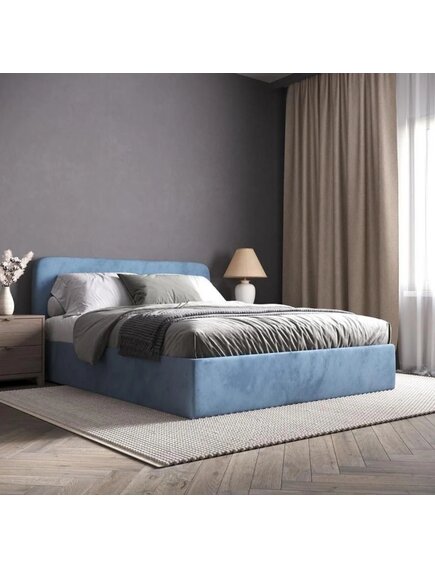 Двуспальная кровать с настилом Абстракт, 160х195