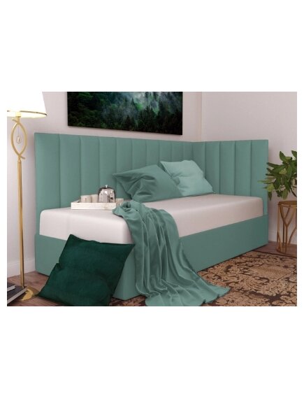 Мягкая кровать с подъемным механизмом Тахта Лайн, 90х190