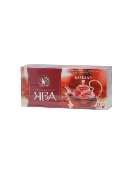 Чай Принцесса Ява. Каркадэ карт.упаковка, 25 пак.