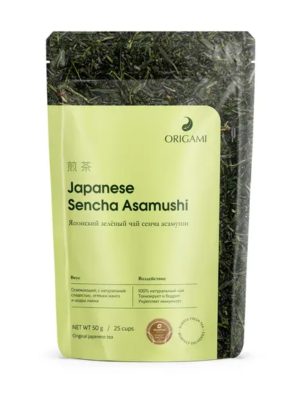 Японский чай сенча асамуши ORIGAMI, 50 г