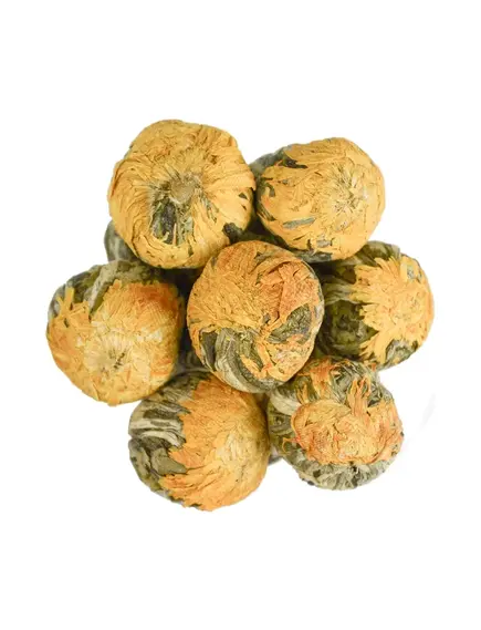 Зеленый связанный чай Джин Чжан Джу (Лотос)