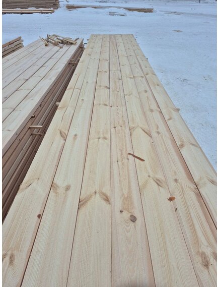 Доска обрезная из сосны