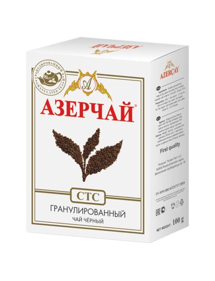Чай Азерчай чёрный байховый стс, 100 г