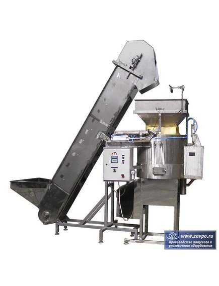 Очистительный комплекс автоматический для очистки корнеплодов от кожуры