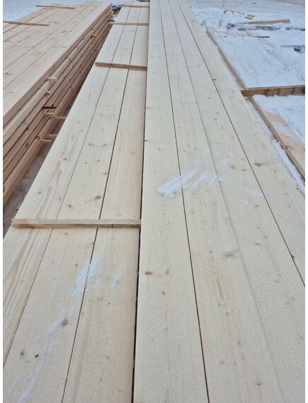 Доска обрезная из сосны