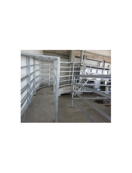 Прогоны к боксу оглушения КРС