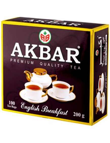Чай Акбар Классическая серия 100 пакетиков с/я