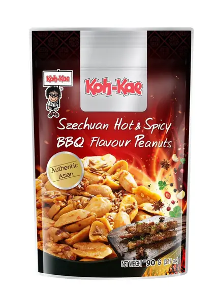 Острый арахис со вкусом «Барбекю по-сычуаньски» KOH-KAE