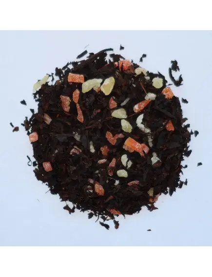 Черный чай с грушей и облепихой