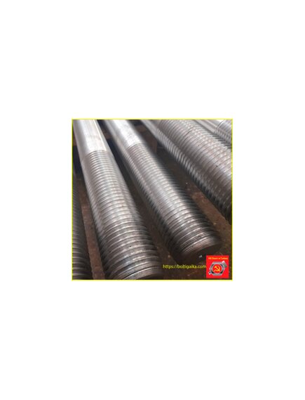 М56х1120 болт фундаментный с анкерной плитой тип 2.2 сталь 09г2с ГОСТ 24379.1 2012