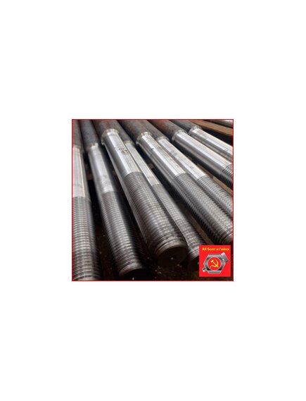 М56х1400 болт фундаментный с анкерной плитой тип 2.2 сталь 09г2с ГОСТ 24379.1 2012