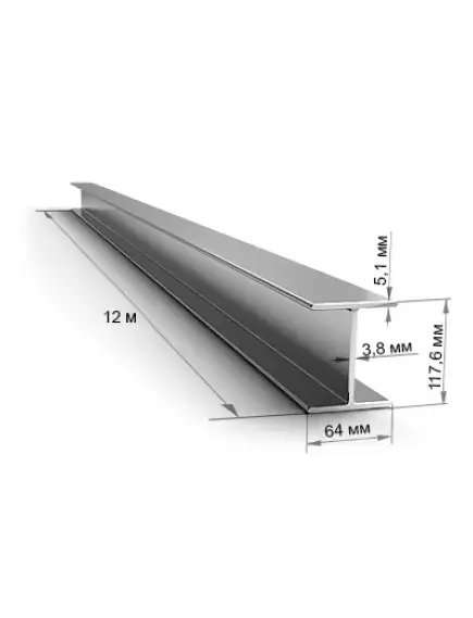 Балка двутавровая 12 Б1