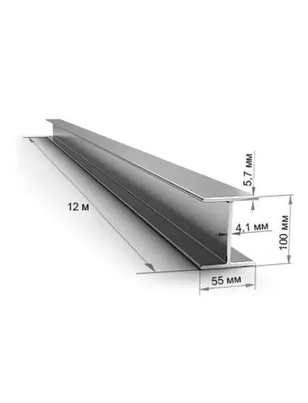 Балка двутавровая 10 Б1