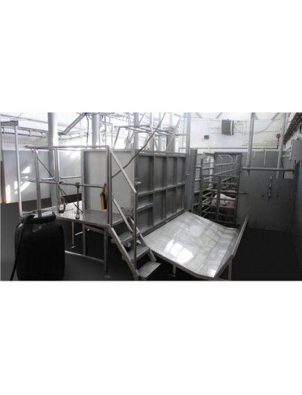 Бокс для традиционного оглушения КРС