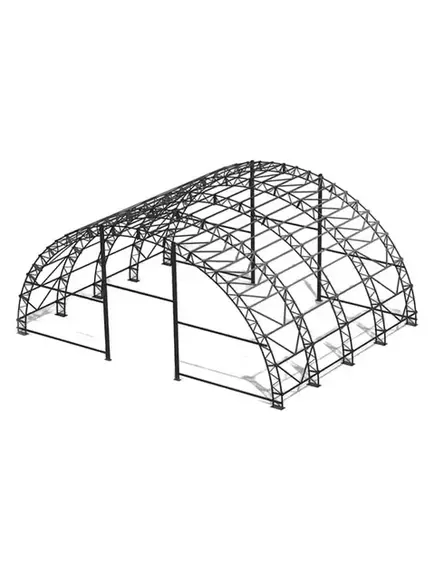 Конструкции для большепролетных каркасных ангаров